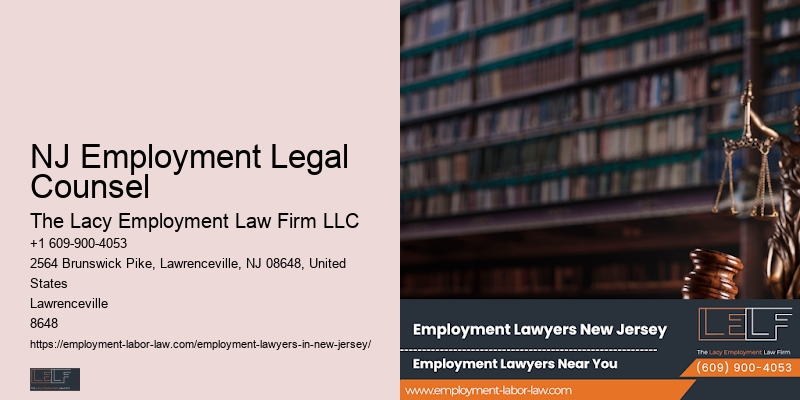 NJ Employment Legal Counsel Job Rights Advisor