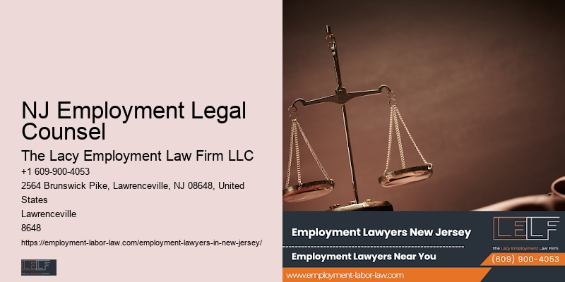 NJ Wrongful Termination Claim Lawyer
