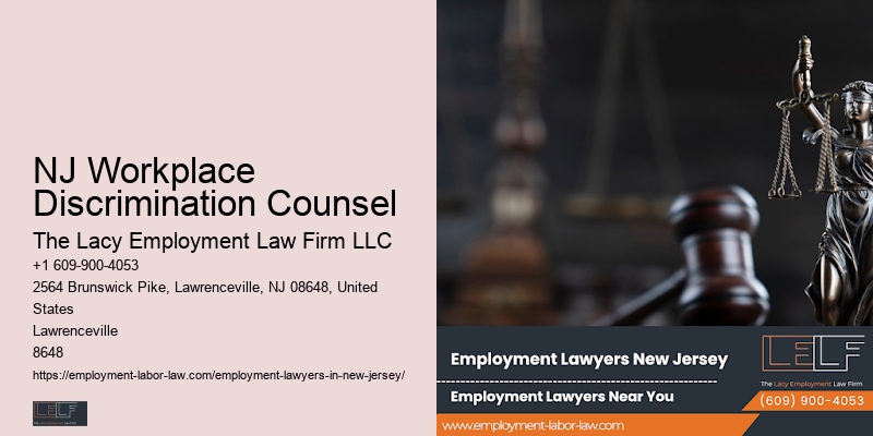 NJ Workplace Discrimination Counsel
