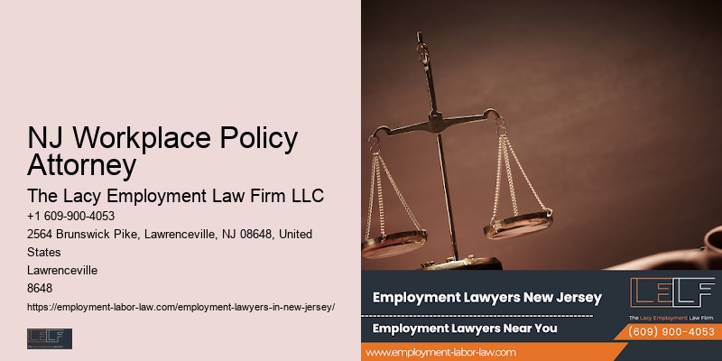 NJ Workplace Policy Attorney Employment Claims Attorney