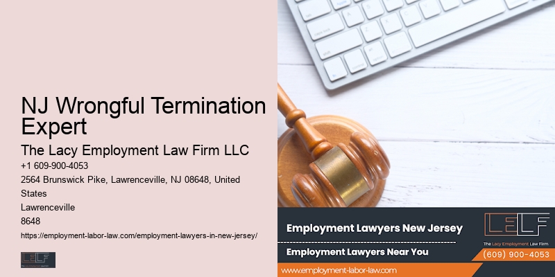 NJ Wrongful Termination Expert Employment Breach Of Contract Lawyer