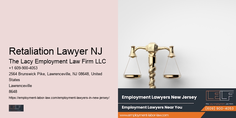 Retaliation Lawyer NJ Termination Rights Lawyer