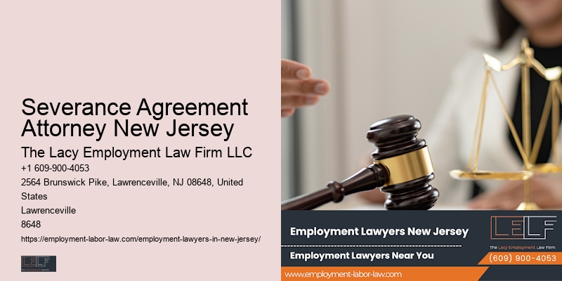 Top Employment Lawyer Severance Agreement Attorney New Jersey