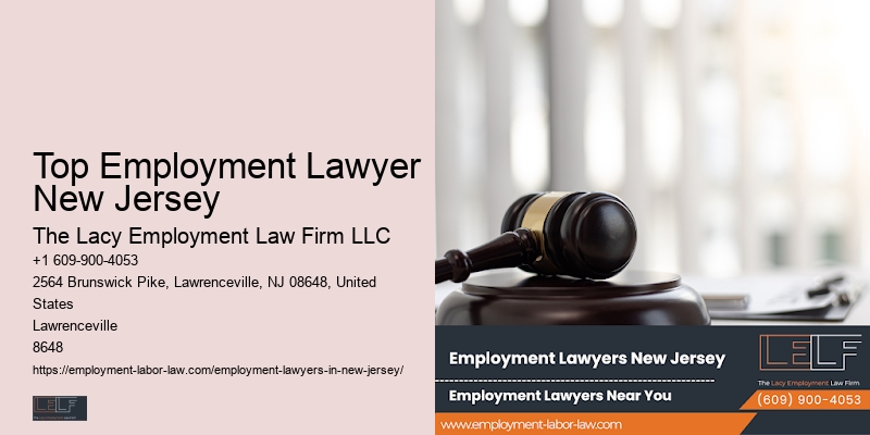 Top Employment Lawyer New Jersey Wrongful Termination Claims