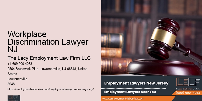 Workplace Discrimination Lawyer NJ Employment Dispute Lawyer