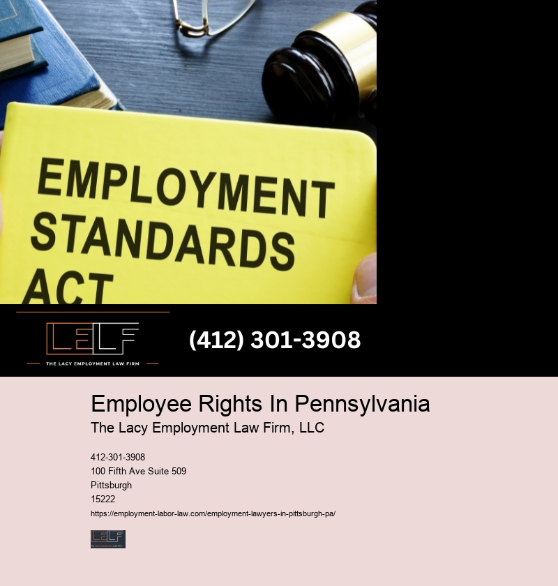 Wrongful Termination Lawyers Pittsburgh Pa