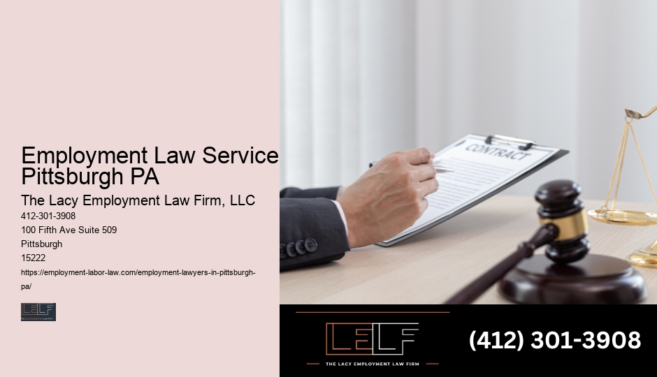 Pittsburgh Employment Law Consultancy Rates