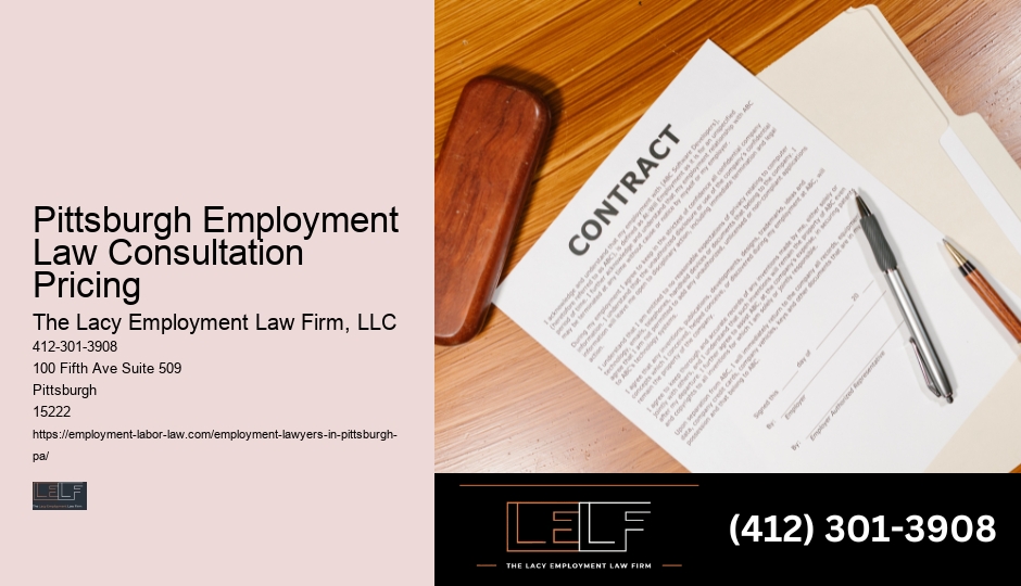Employment law advocacy Pittsburgh