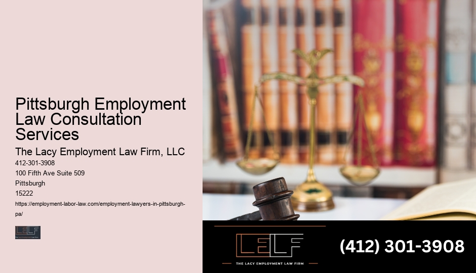 Employment Law Consultation Pittsburgh PA
