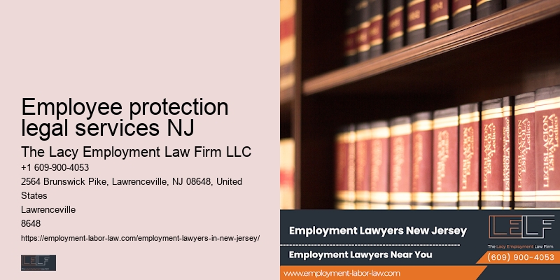 Top rated employment lawyers in Employee protection legal services NJ