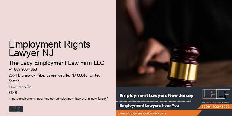 Employee protection legal services NJ