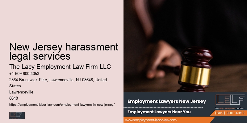 Employment Contract Disputes New Jersey harassment legal services
