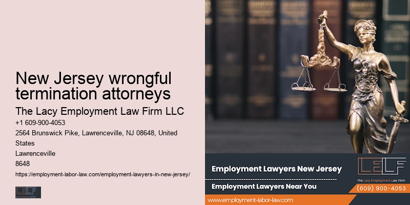 FMLA attorneys New Jersey wrongful termination attorneys