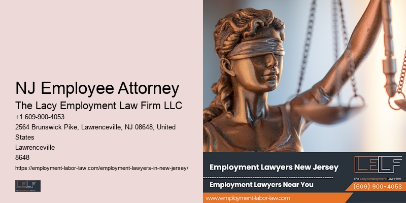 NJ Employee Attorney Workplace Legal Help