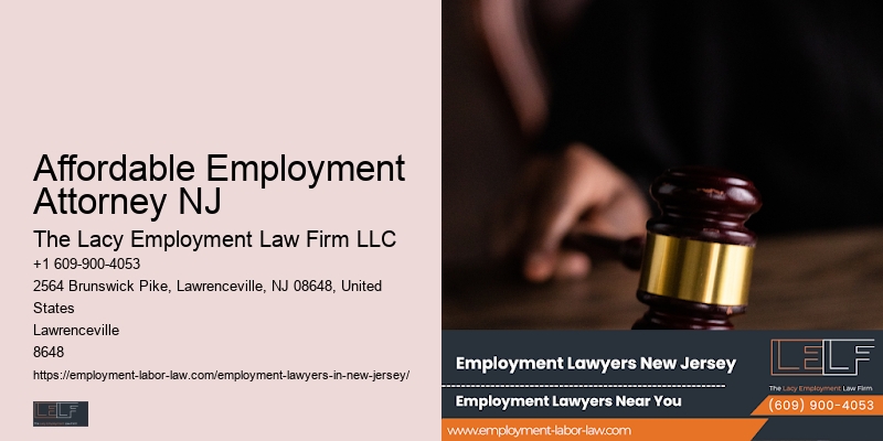 Affordable Employment Attorney NJ EEOC Attorney