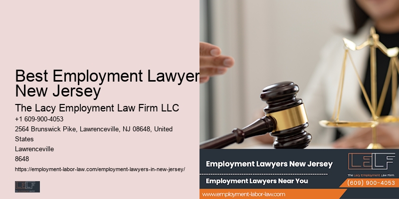 Best Employment Lawyer New Jersey Employment Law Representation