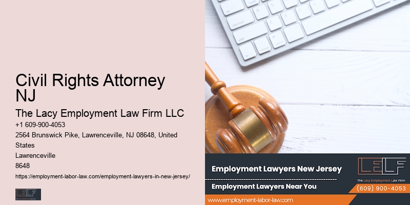 Severance Contract Lawyer Civil Rights Attorney NJ