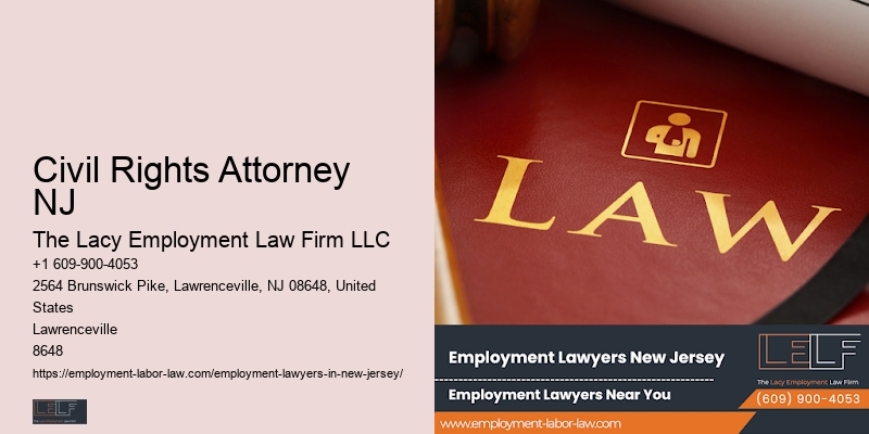 Affordable Employment Lawyer In Civil Rights Attorney NJ