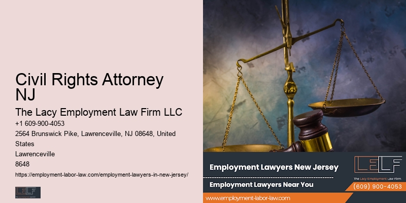 Civil Rights Attorney NJ Contractual Employment Lawyer