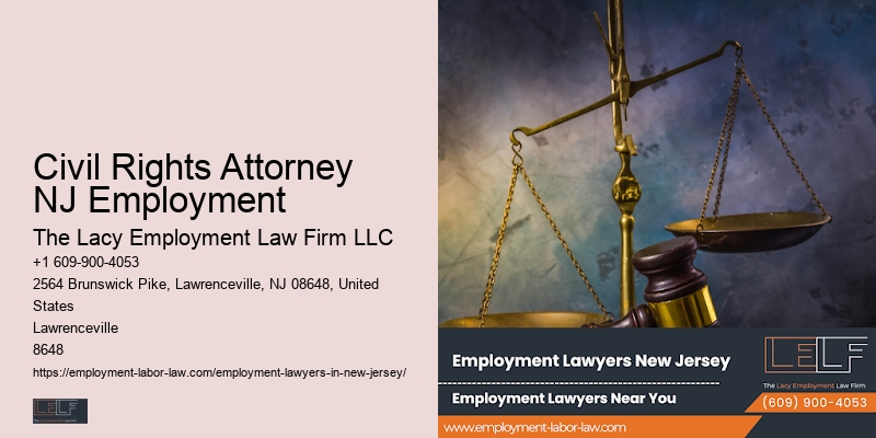 Civil Rights Attorney NJ Employment Workplace Legal Assistance