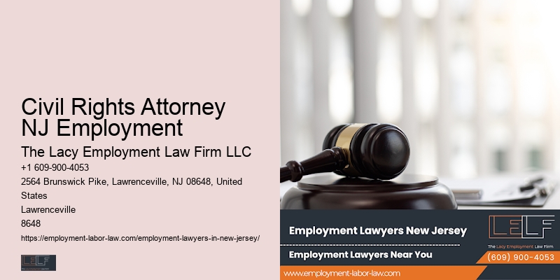 Civil Rights Attorney NJ Employment Employment Contracts Specialist
