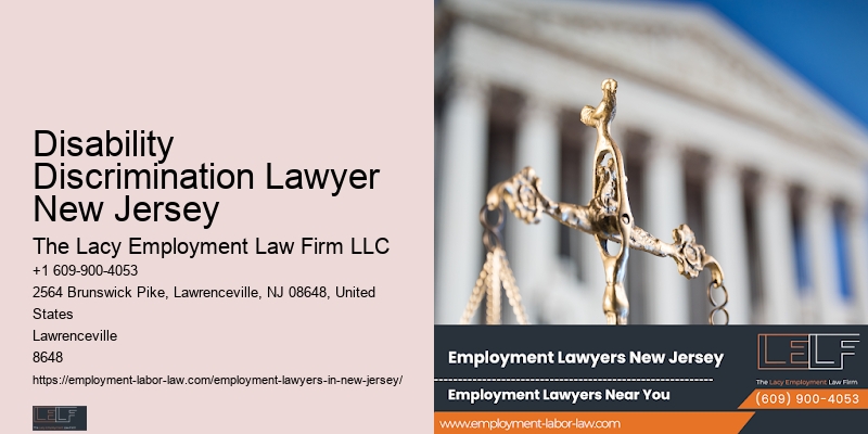 NJ Employment Dispute Attorney