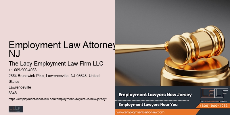 Employment Law Attorney NJ Attorney for Workplace Claims