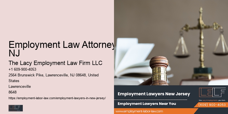 Employment Law Attorney NJ Employment Law Advice