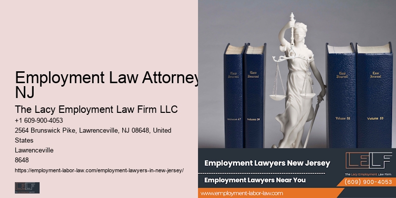 Employment Law Attorney NJ Lawyer for Employee Harassment