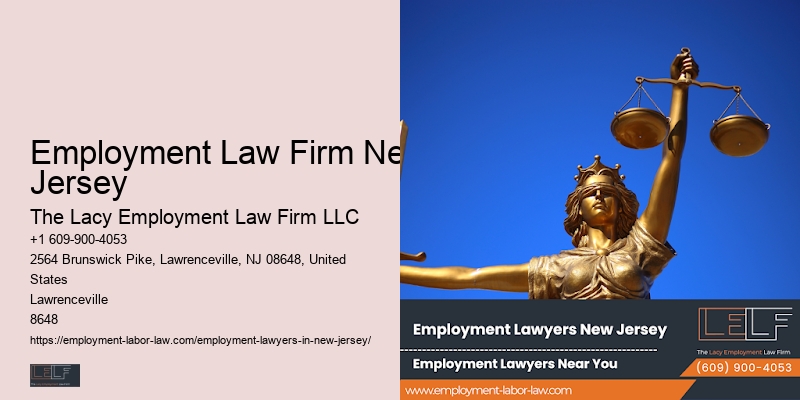 Employment Law Firm New Jersey Employment Legal Consultation