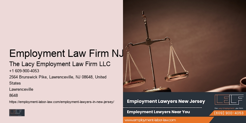 Employment Law Firm NJ Workplace Rights Lawyer