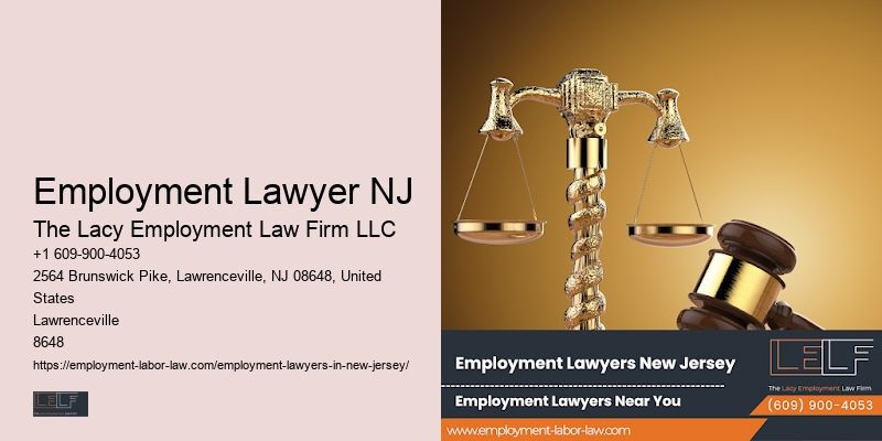 Employment Lawyer NJ Workplace Policies Attorney
