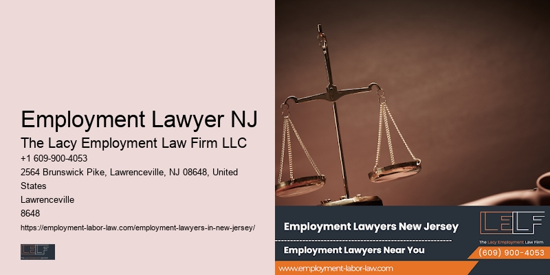 Lawyer for Workplace Issues Employment Lawyer NJ