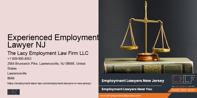 Best Experienced Employment Lawyer NJ Workplace Attorney