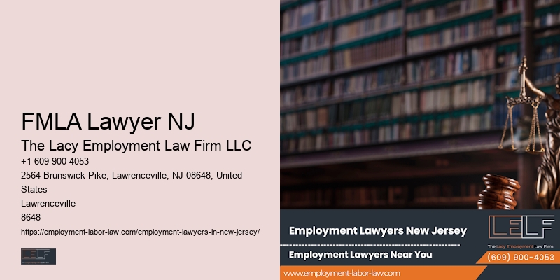 FMLA Lawyer NJ Wrongful Termination Lawyer