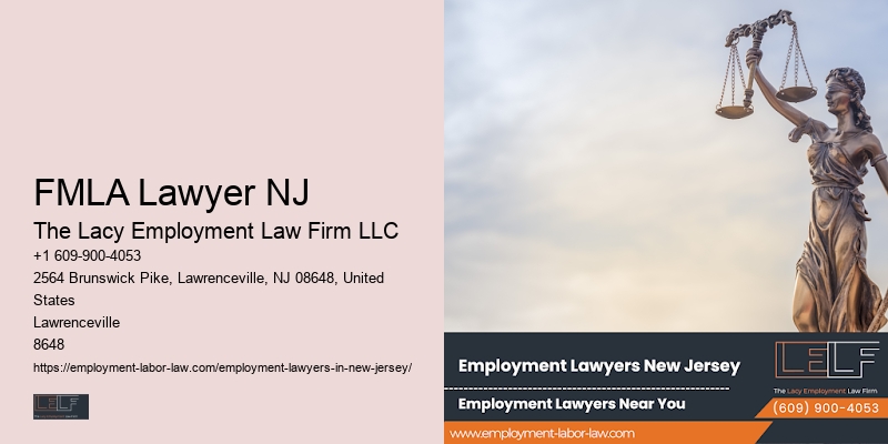 FMLA Lawyer NJ Employee Misconduct Defense Lawyer