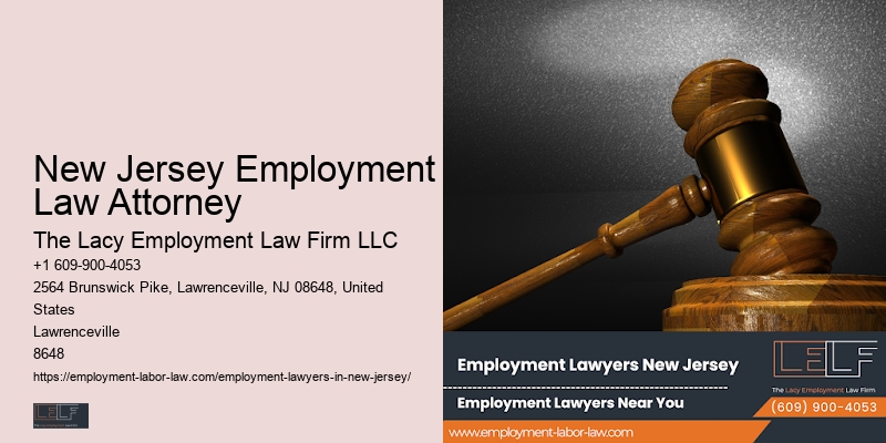 New Jersey Employment Law Attorney Employment Rights Law Firm