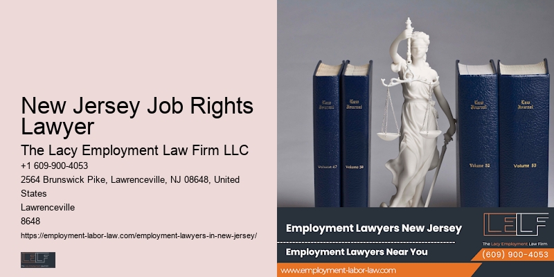 New Jersey Job Rights Lawyer Workplace Protection Lawyer