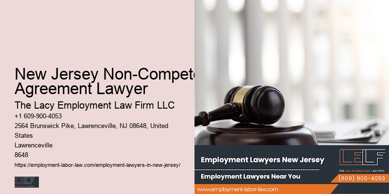 New Jersey Non-Compete Agreement Lawyer Employee Rights Advocate