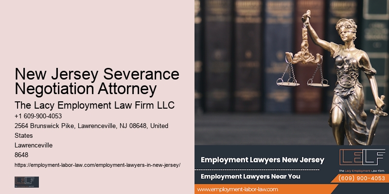 New Jersey Severance Negotiation Attorney Employment Agreement Lawyer