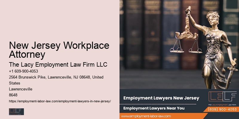 New Jersey Workplace Attorney Employment Lawyer Consultation