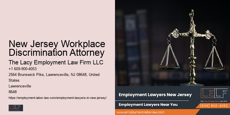 New Jersey Workplace Discrimination Attorney Job Retaliation Attorney
