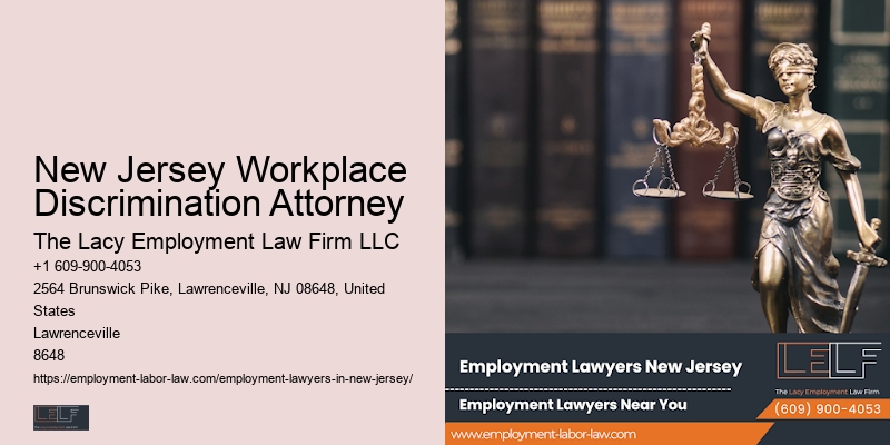 Legal Counsel for Workplace Discrimination New Jersey Workplace Discrimination Attorney