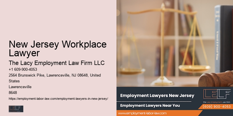 New Jersey Workplace Lawyer Employment Law Services