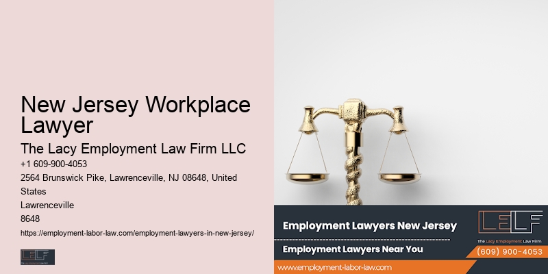 New Jersey Workplace Lawyer Employment Law Office
