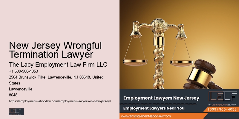 Workplace Misclassification Lawyer New Jersey Wrongful Termination Lawyer