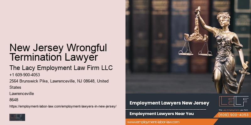 New Jersey Wrongful Termination Lawyer Disability Discrimination Lawyer