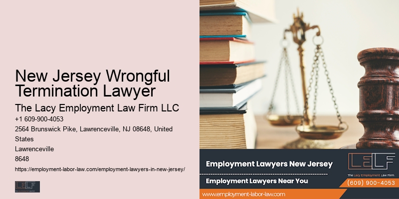 Affordable Employment Attorney New Jersey Wrongful Termination Lawyer