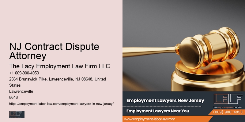 NJ Contract Dispute Attorney Employment Attorney Reviews