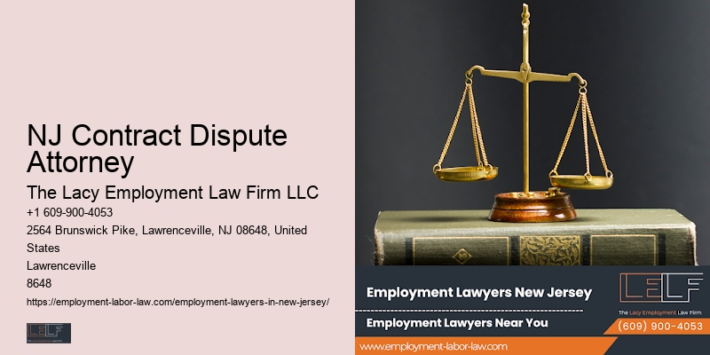 Proactive Employment Law Lawyer NJ Contract Dispute Attorney